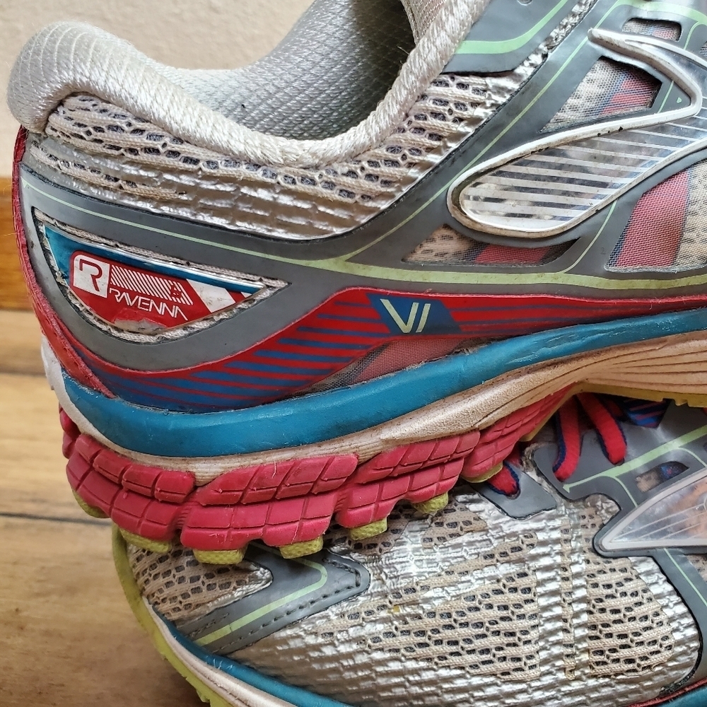 Brooks Ravenna 6 Womens Athletic Running Sneakers Sz 8.5M - Picture 2 of 10